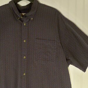 Cabela's, Blue Sort Sleeve Button Up Shirt XL